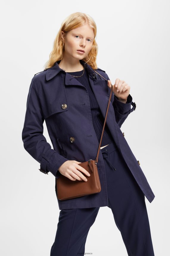 γυναίκες Esprit σκουριά καφέ τσάντα ώμου από συνθετικό δέρμα αξεσουάρ 0J044P25