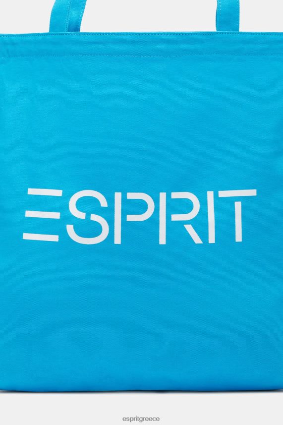 άνδρες Esprit τουρκουάζ πάνινη τσάντα με λογότυπο αξεσουάρ 0J044P39