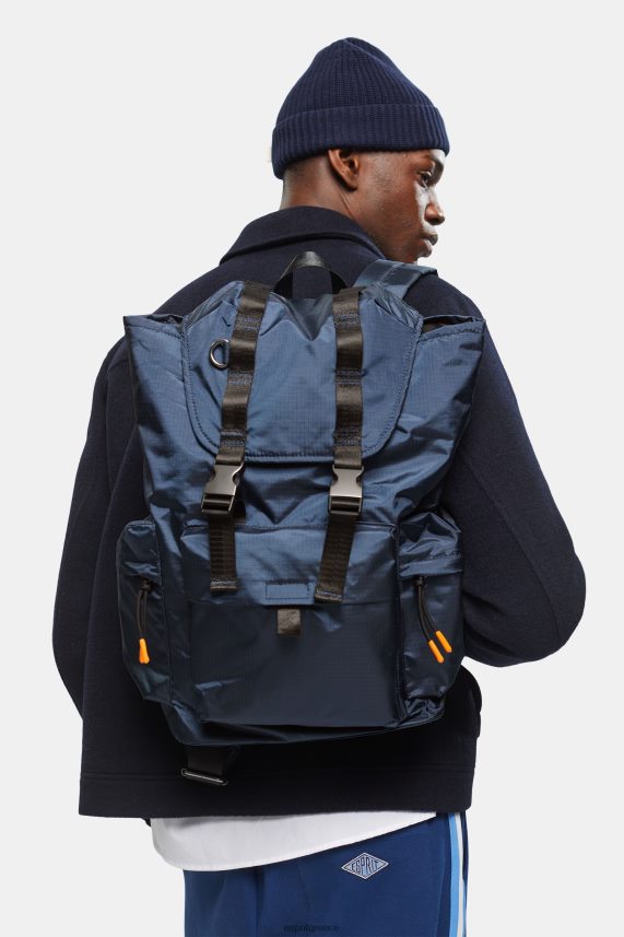 άνδρες Esprit μπλε βενζίνης σακίδιο πλάτης ripstop αξεσουάρ 0J044P762