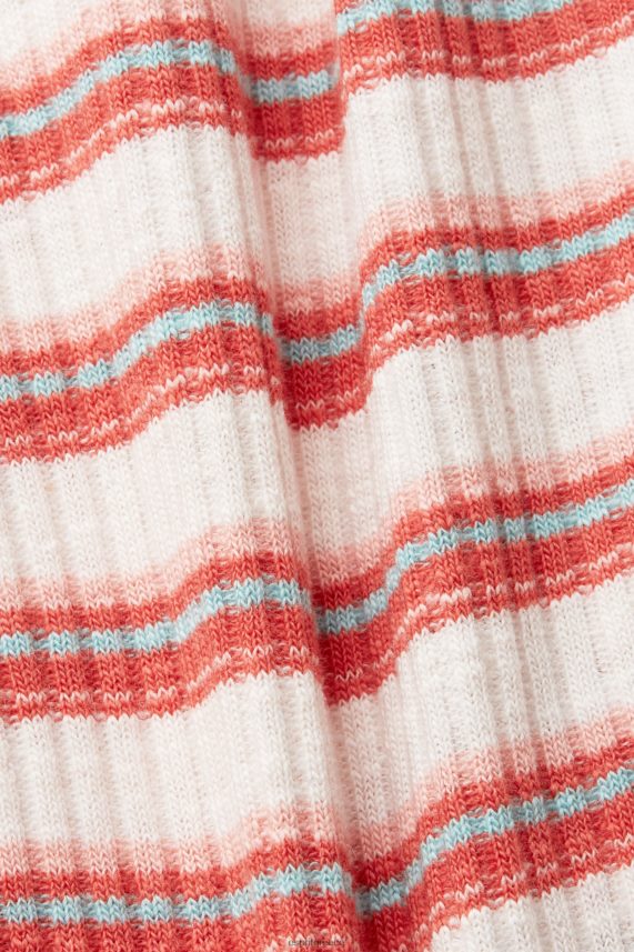 γυναίκες Esprit παστέλ ροζ ριγέ ραβδωτό φανελάκι Δεξαμενή 0J044P103