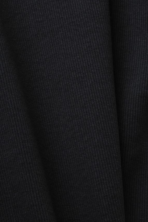 γυναίκες Esprit μαύρος ριμπ φανελάκι Δεξαμενή 0J044P280