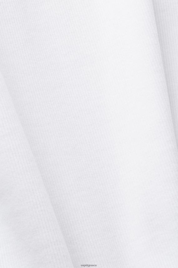γυναίκες Esprit άσπρο ριμπ φανελάκι Δεξαμενή 0J044P281