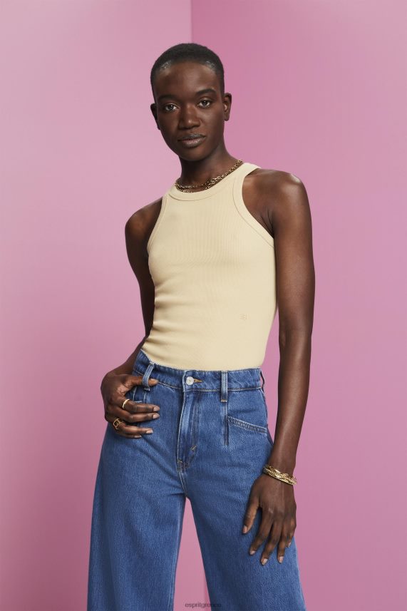 γυναίκες Esprit άμμος ριμπ φανελάκι Δεξαμενή 0J044P282