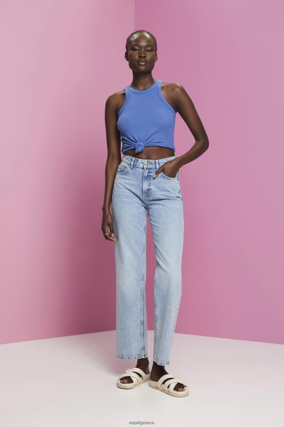 γυναίκες Esprit γκρι μπλε ριμπ φανελάκι Δεξαμενή 0J044P284