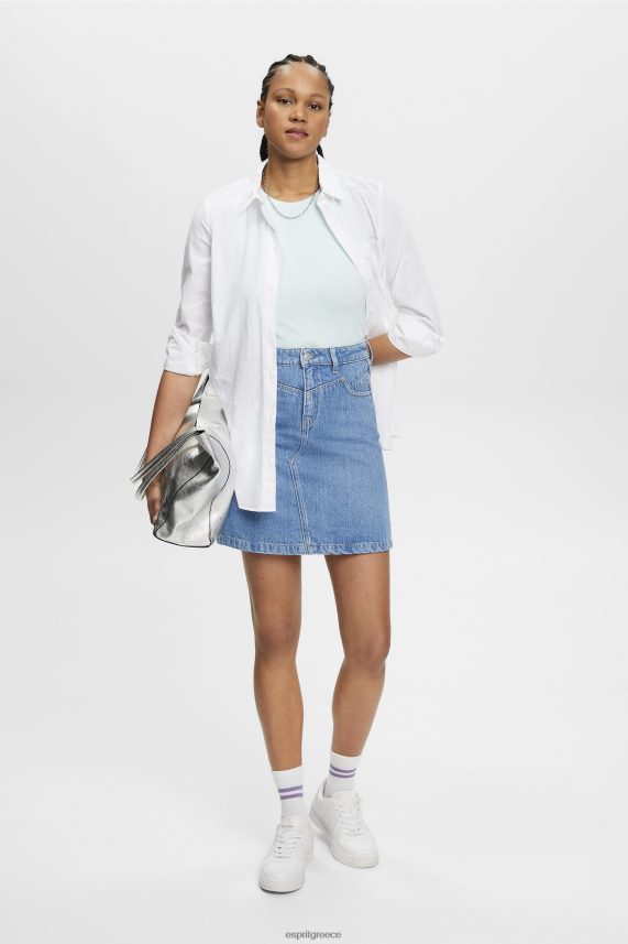 γυναίκες Esprit ανοιχτό υδάτινο πράσινο ριμπ φανελάκι Δεξαμενή 0J044P303