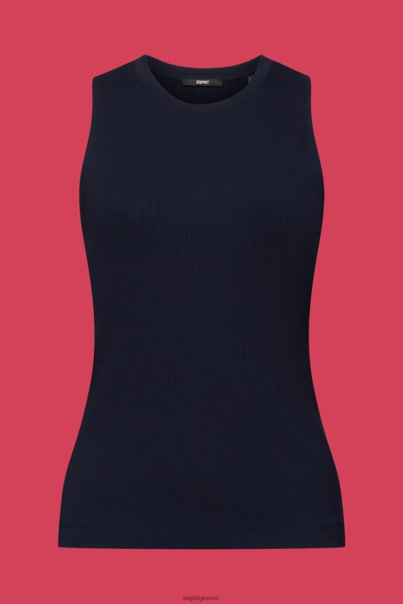 γυναίκες Esprit ΠΟΛΕΜΙΚΟ ΝΑΥΤΙΚΟ ριμπ φανελάκι Δεξαμενή 0J044P304