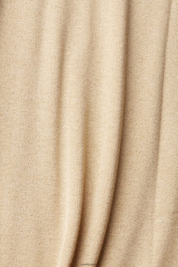 γυναίκες Esprit χρυσός αμάνικο γκλίτερ τοπ Δεξαμενή 0J044P404