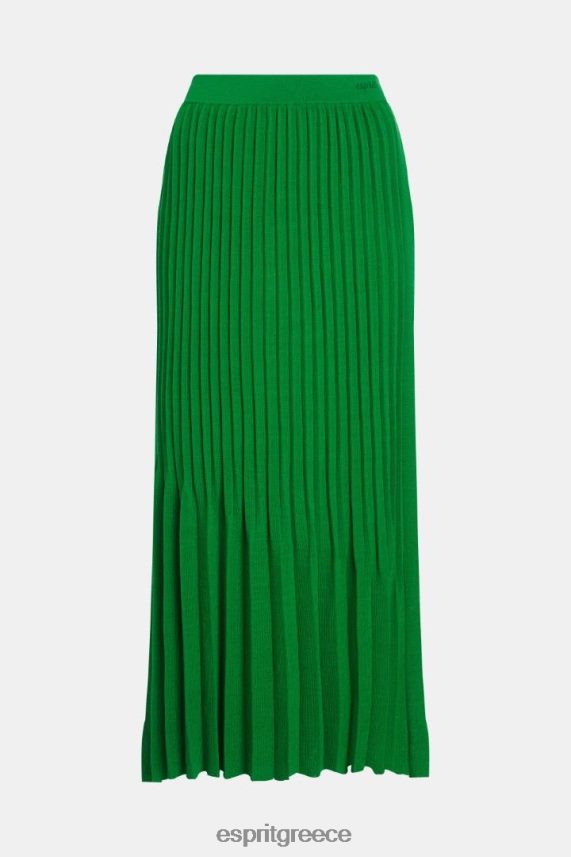γυναίκες Esprit πράσινος πλισέ μίντι φούστα φούστες 0J044P389