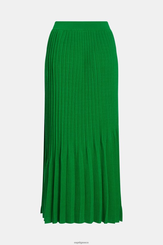γυναίκες Esprit πράσινος πλισέ μίντι φούστα φούστες 0J044P389