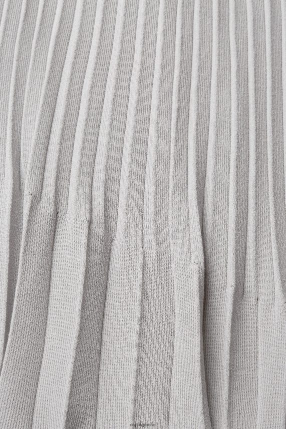 γυναίκες Esprit μέτριο γκρι πλισέ μίντι φούστα φούστες 0J044P481