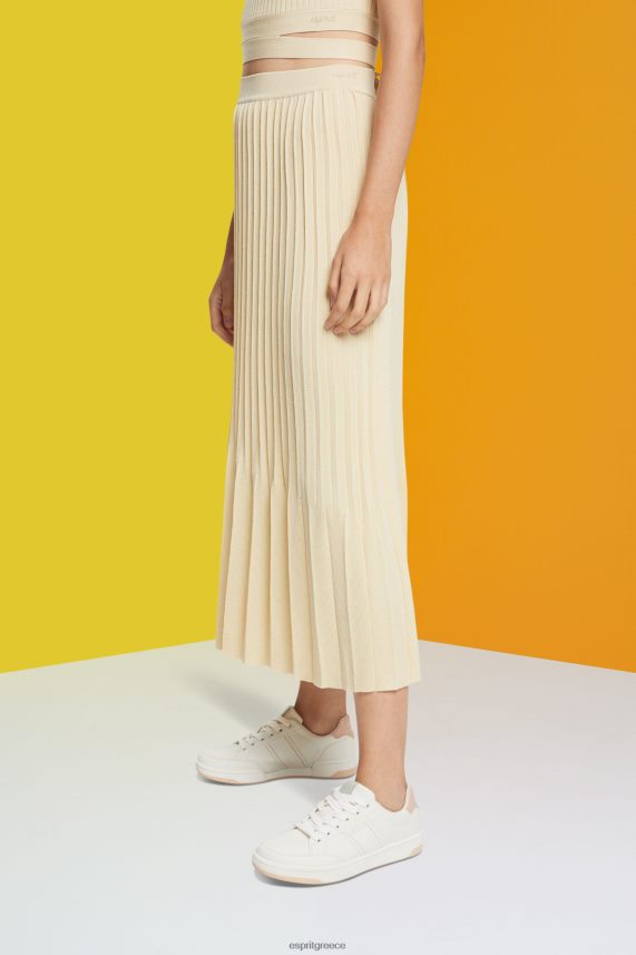 γυναίκες Esprit άμμος πλισέ μίντι φούστα φούστες 0J044P483