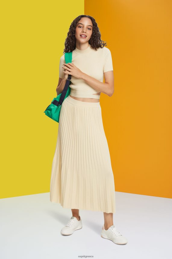 γυναίκες Esprit άμμος πλισέ μίντι φούστα φούστες 0J044P483