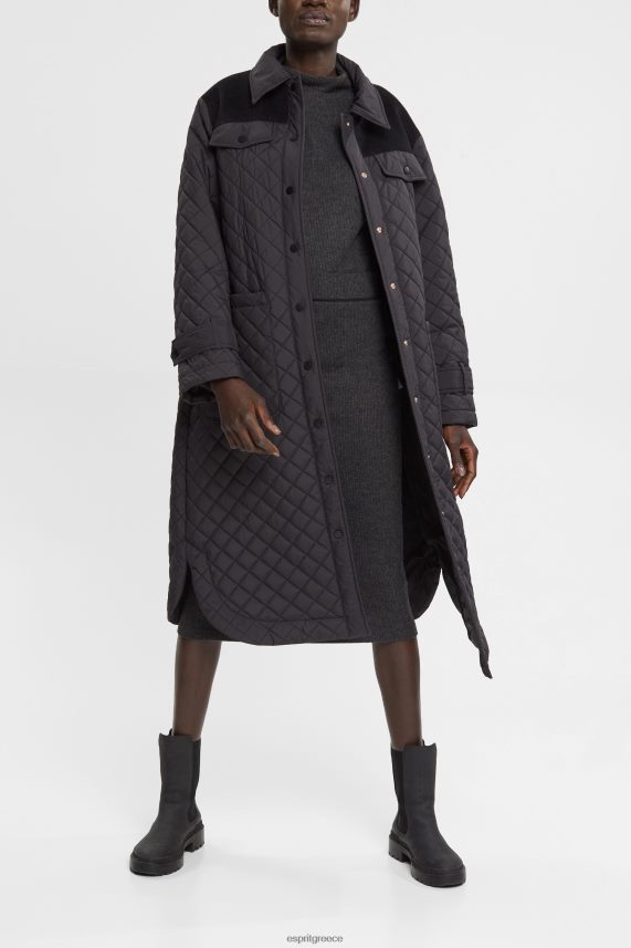 γυναίκες Esprit ανθρακίτης ραβδοπλεκτή pencil φούστα φούστες 0J044P431