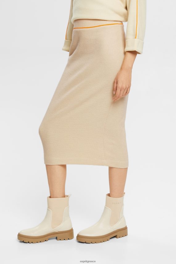 γυναίκες Esprit πάγος ραβδοπλεκτή pencil φούστα φούστες 0J044P432