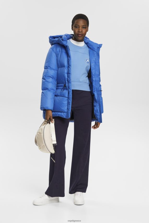 γυναίκες Esprit γαλάζιο λεβάντα κομμένο φούτερ φούτερ & φούτερ 0J044P156