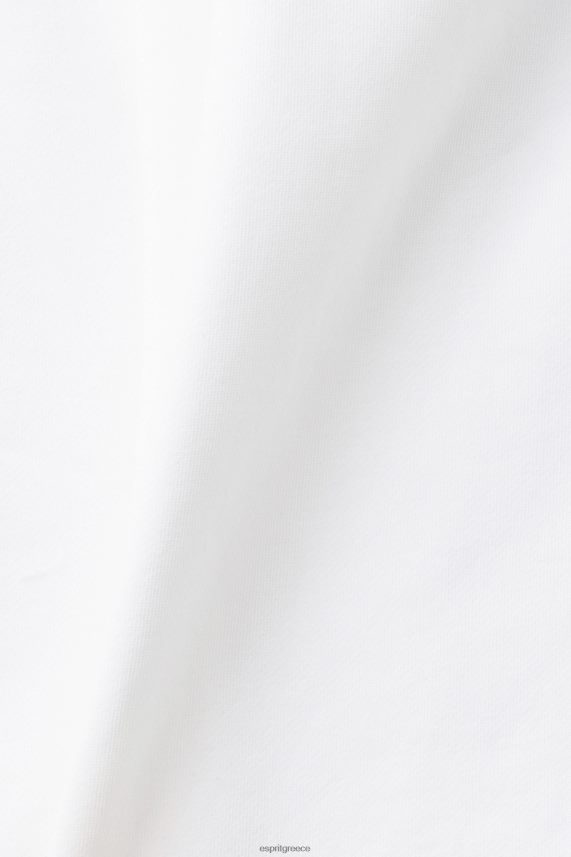 γυναίκες Esprit άσπρο φούτερ με μισό φερμουάρ φούτερ & φούτερ 0J044P159