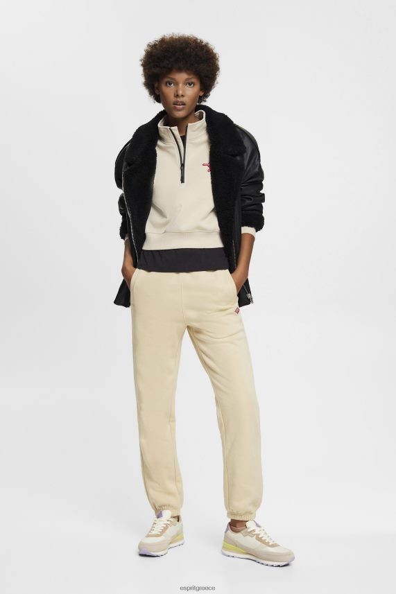 γυναίκες Esprit ελαφρύ γκρι φούτερ με μισό φερμουάρ φούτερ & φούτερ 0J044P160