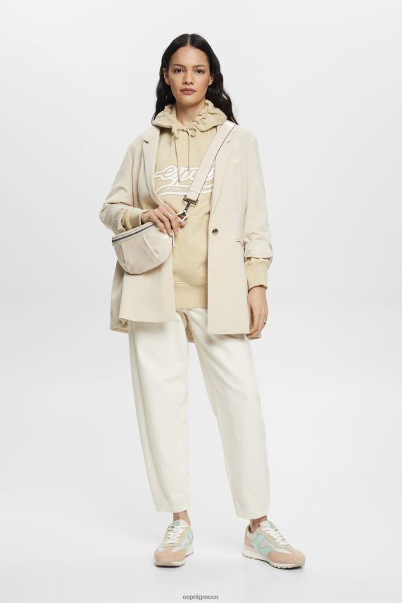 γυναίκες Esprit μπεζ Φούτερ με λογότυπο φούτερ & φούτερ 0J044P169