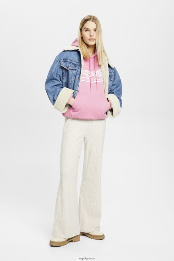 γυναίκες Esprit ροζ Φούτερ με λογότυπο φούτερ & φούτερ 0J044P172
