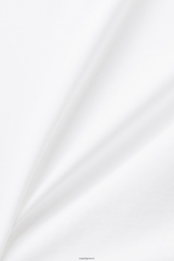 γυναίκες Esprit άσπρο φούτερ με λεπτομέρεια με κόμπους φούτερ & φούτερ 0J044P217