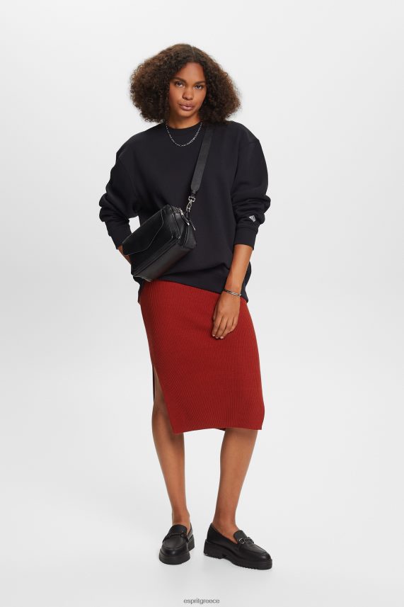 γυναίκες Esprit μαύρος φούτερ πουλόβερ από μείγμα βαμβακιού φούτερ & φούτερ 0J044P27