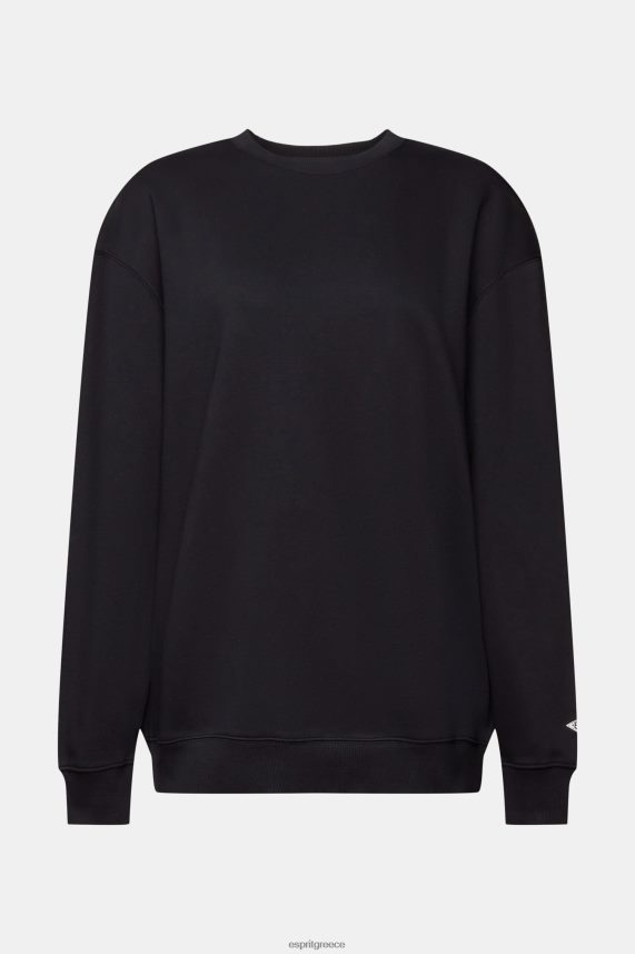 γυναίκες Esprit μαύρος φούτερ πουλόβερ από μείγμα βαμβακιού φούτερ & φούτερ 0J044P27