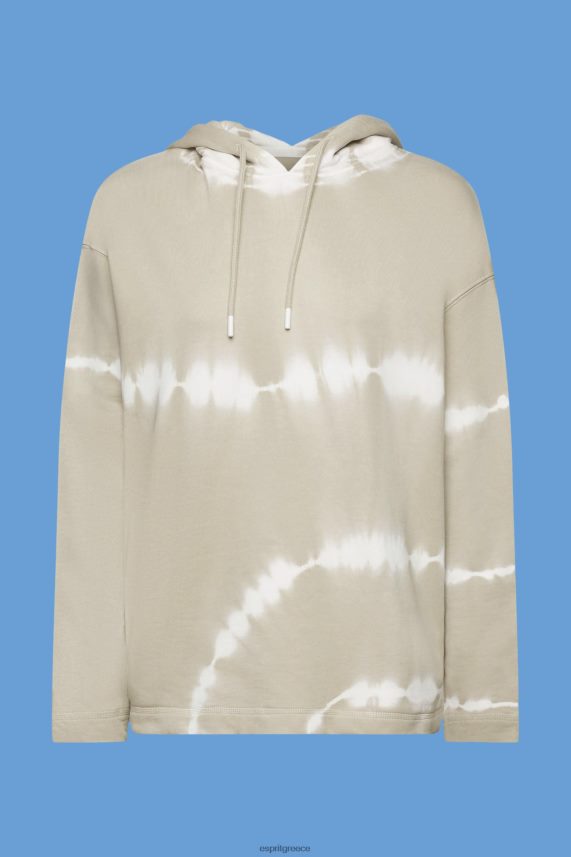 γυναίκες Esprit σκονισμένο πράσινο γραβάτα κουκούλα βαφής φούτερ & φούτερ 0J044P296