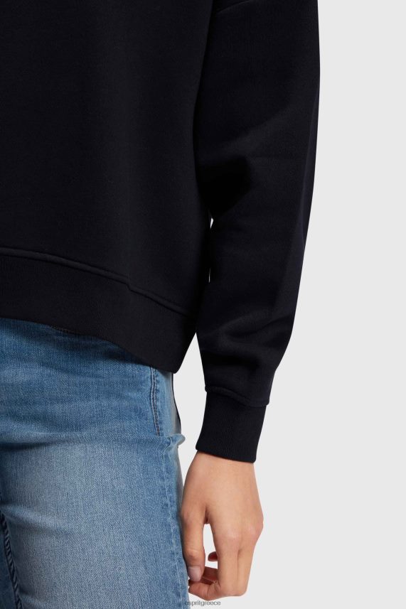 γυναίκες Esprit μαύρος φούτερ με λογότυπο φούτερ & φούτερ 0J044P463