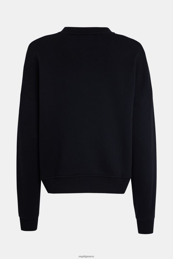 γυναίκες Esprit μαύρος φούτερ με λογότυπο φούτερ & φούτερ 0J044P463