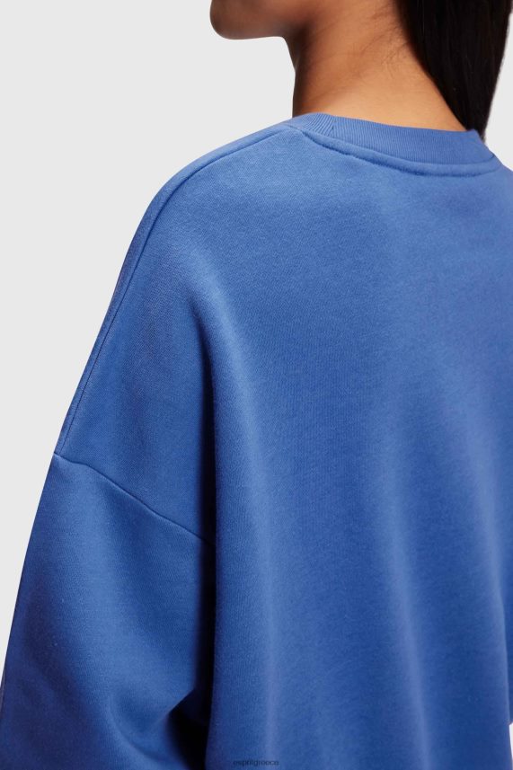 γυναίκες Esprit μπλε φούτερ με λογότυπο φούτερ & φούτερ 0J044P464