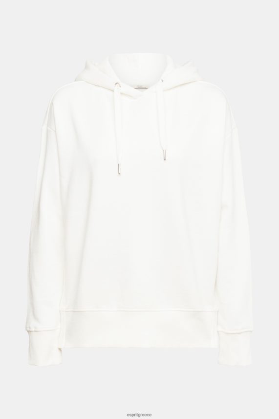 γυναίκες Esprit υπόλευκο φούτερ με κουκούλα φούτερ & φούτερ 0J044P509