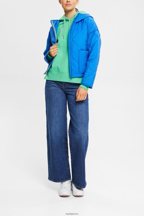 γυναίκες Esprit πράσινος φούτερ με κουκούλα φούτερ & φούτερ 0J044P510