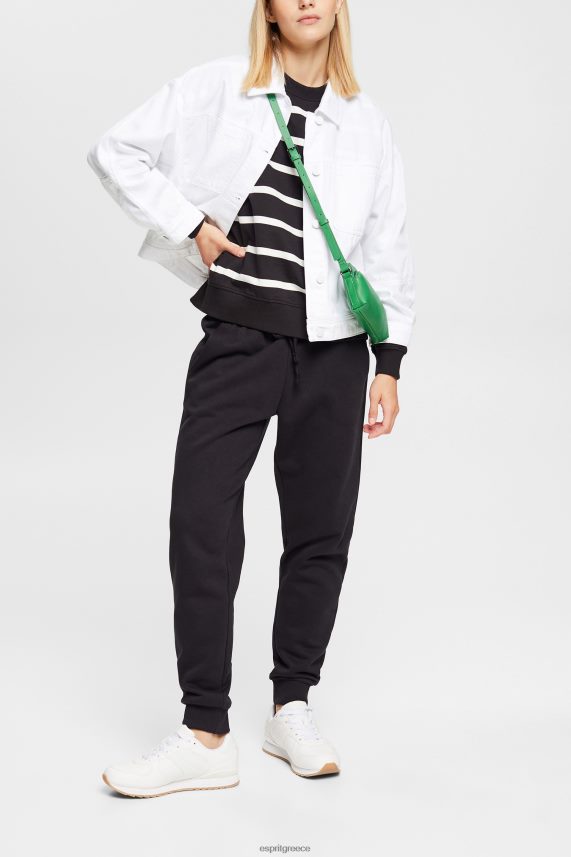 γυναίκες Esprit μαύρος ριγέ φούτερ φούτερ & φούτερ 0J044P521