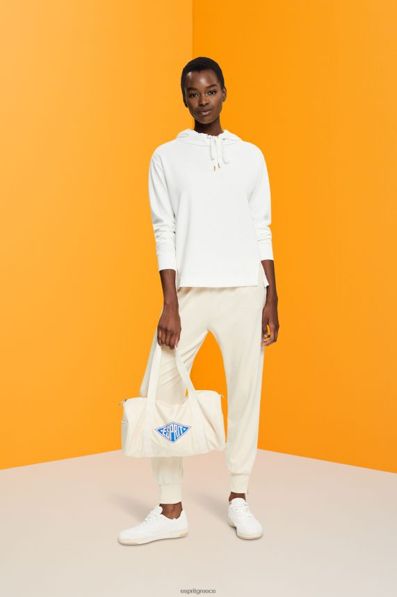 γυναίκες Esprit υπόλευκο Φούτερ με λογότυπο φούτερ & φούτερ 0J044P558