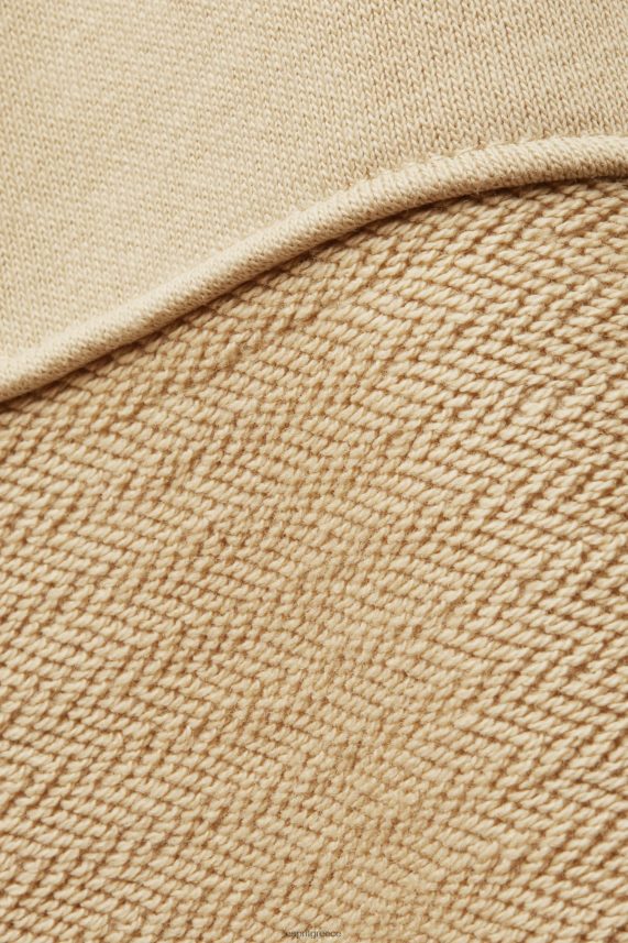 γυναίκες Esprit άμμος cropped patchwork hoodie φούτερ & φούτερ 0J044P289