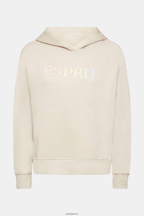 γυναίκες Esprit ελαφρύ γκρι hoodie με τσέπη καγκουρό φούτερ & φούτερ 0J044P350