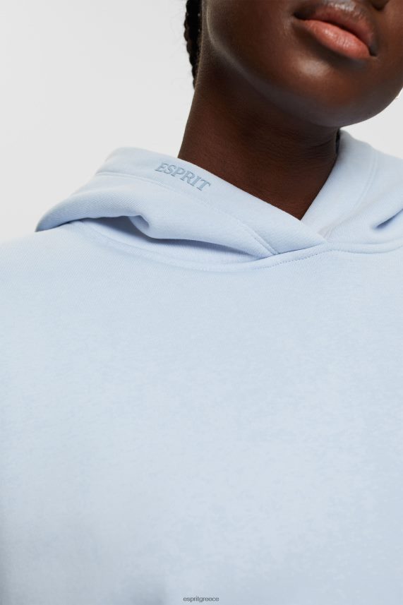 γυναίκες Esprit παστέλ μπλε hoodie με τσέπη καγκουρό φούτερ & φούτερ 0J044P351
