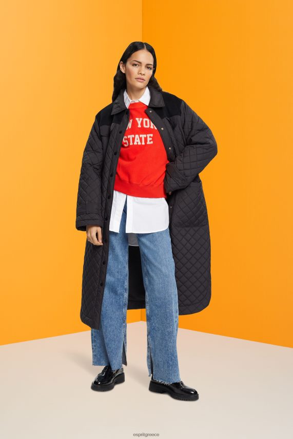 γυναίκες Esprit το κόκκινο teddy borg πουλόβερ κολεγιακό φούτερ φούτερ & φούτερ 0J044P323