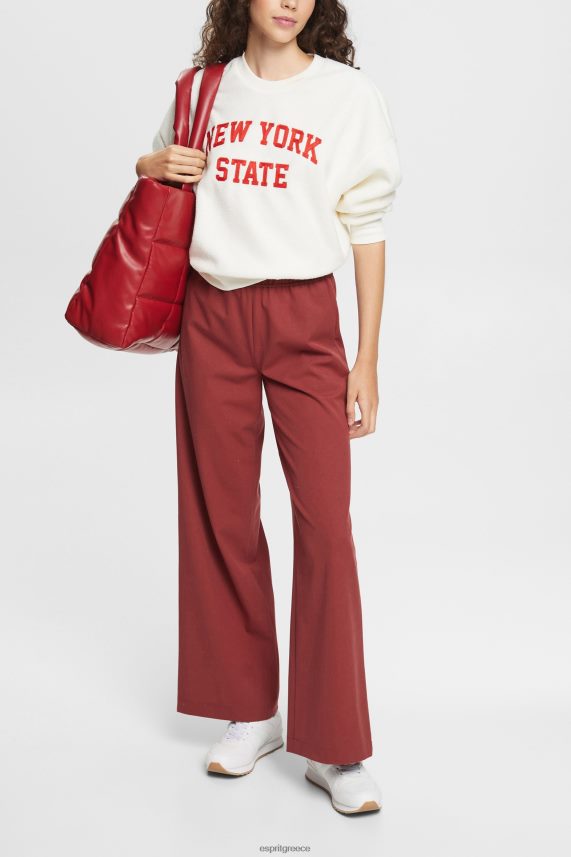 γυναίκες Esprit υπόλευκο teddy borg πουλόβερ κολεγιακό φούτερ φούτερ & φούτερ 0J044P324