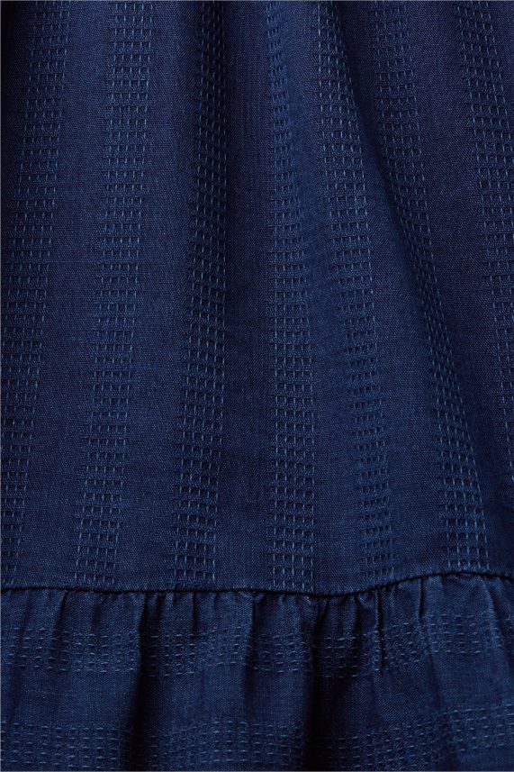 γυναίκες Esprit ΠΟΛΕΜΙΚΟ ΝΑΥΤΙΚΟ φορέματα ελαφριά υφαντά φορέματα 0J044P100