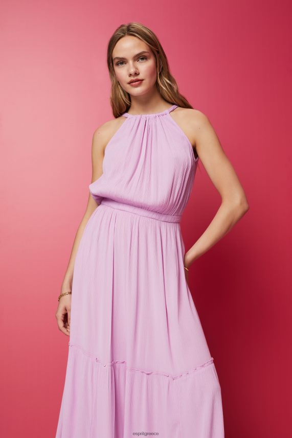 γυναίκες Esprit βιολέτα φορέματα ελαφριά υφαντά φορέματα 0J044P130