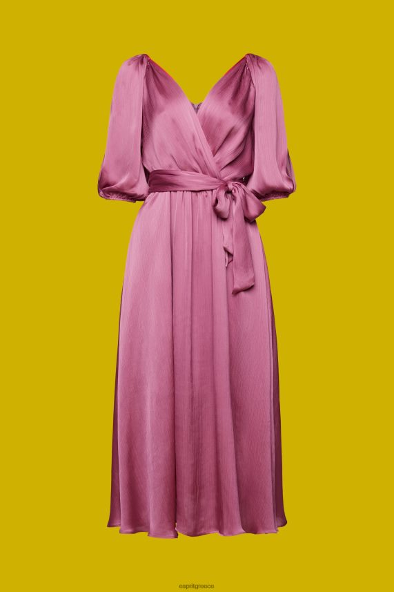 γυναίκες Esprit βιολέτα φορέματα ελαφριά υφαντά φορέματα 0J044P137