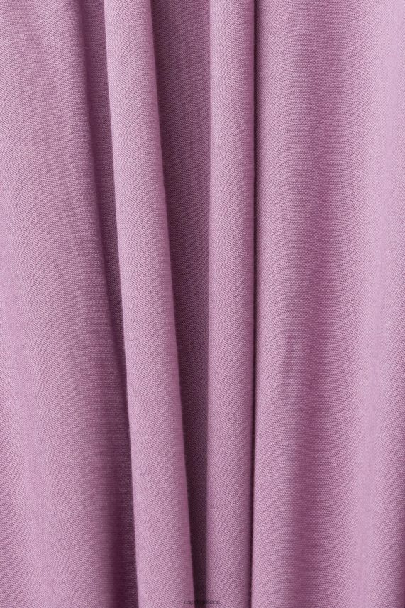 γυναίκες Esprit βιολέτα Μίνι φόρεμα από ποπλίνα εκτός ώμου φορέματα 0J044P180