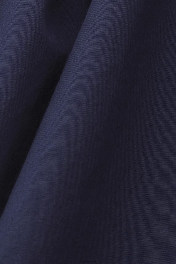 γυναίκες Esprit ΠΟΛΕΜΙΚΟ ΝΑΥΤΙΚΟ βαμβακερό μίντι φόρεμα φορέματα 0J044P185