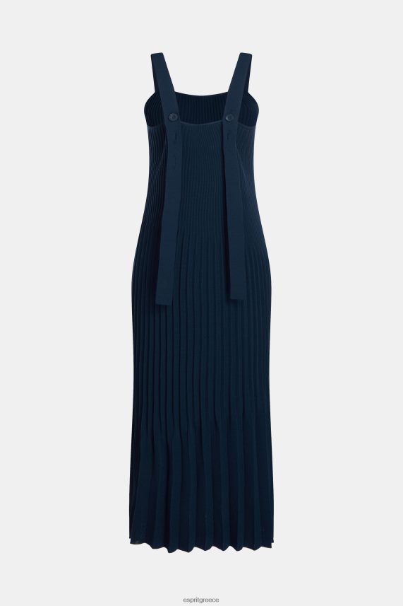 γυναίκες Esprit ΠΟΛΕΜΙΚΟ ΝΑΥΤΙΚΟ φόρεμα με λουράκι με πλισέ φορέματα 0J044P388