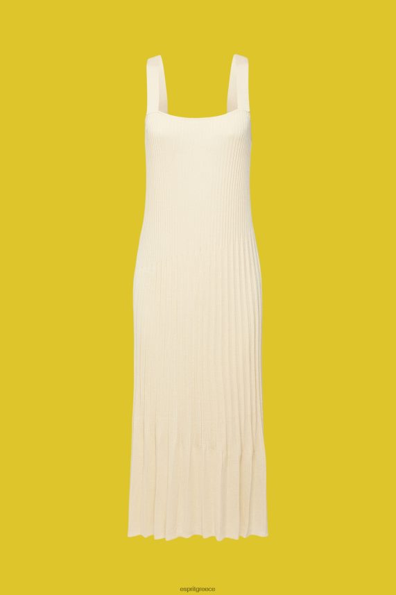 γυναίκες Esprit άμμος φόρεμα με λουράκι με πλισέ φορέματα 0J044P492