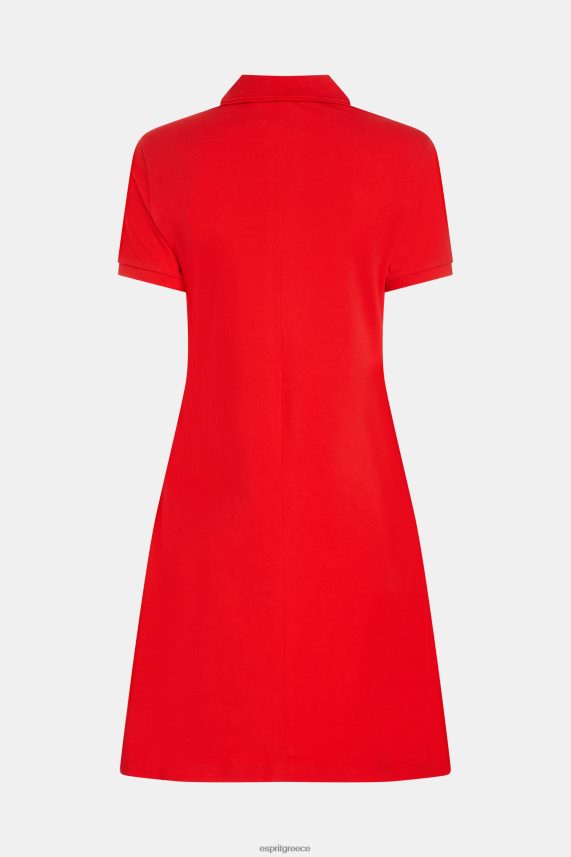 γυναίκες Esprit το κόκκινο δελφίνι τένις κλαμπ κλασικό φόρεμα πόλο φορέματα 0J044P507