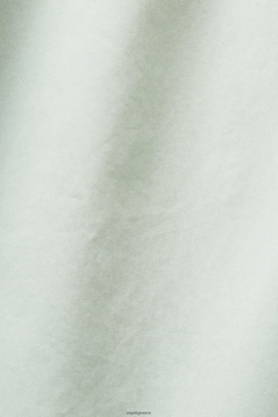 γυναίκες Esprit πράσινο εσπεριδοειδών μίνι πουκάμισο φόρεμα, 100% βαμβάκι φορέματα 0J044P65