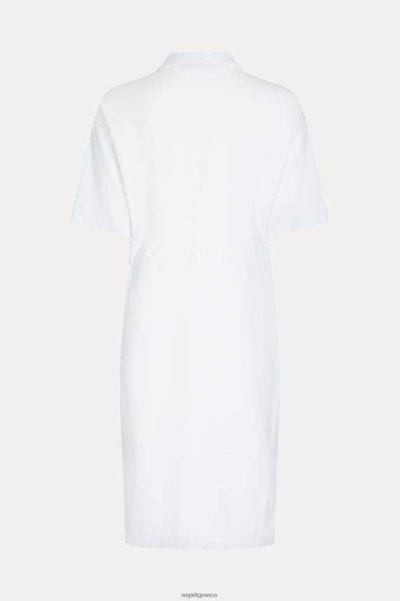 γυναίκες Esprit άσπρο dolphin tennis club φόρεμα πόλο πλισέ φορέματα 0J044P502