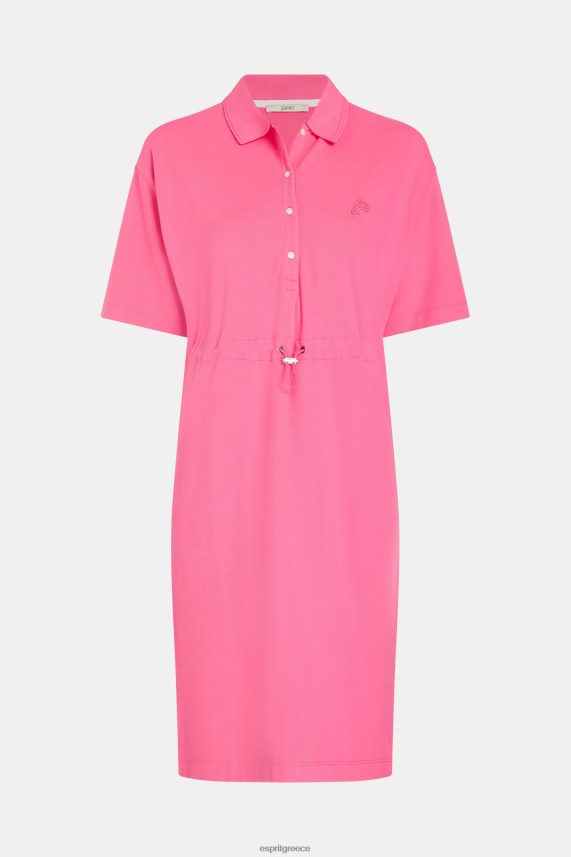 γυναίκες Esprit ροζ dolphin tennis club φόρεμα πόλο πλισέ φορέματα 0J044P503